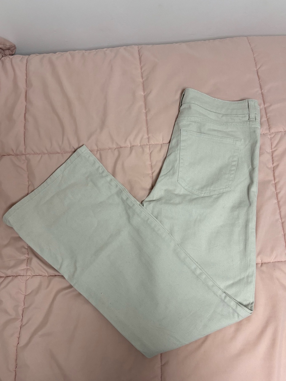 Light Beige Bootcut Women’s Jeans